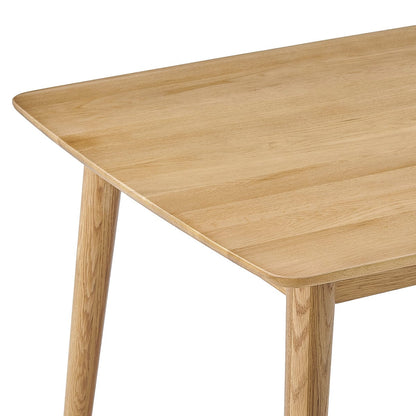 Dusk Heidi Grade B Natural Solid Oak 4-6 Seater Dining Table RRP £399