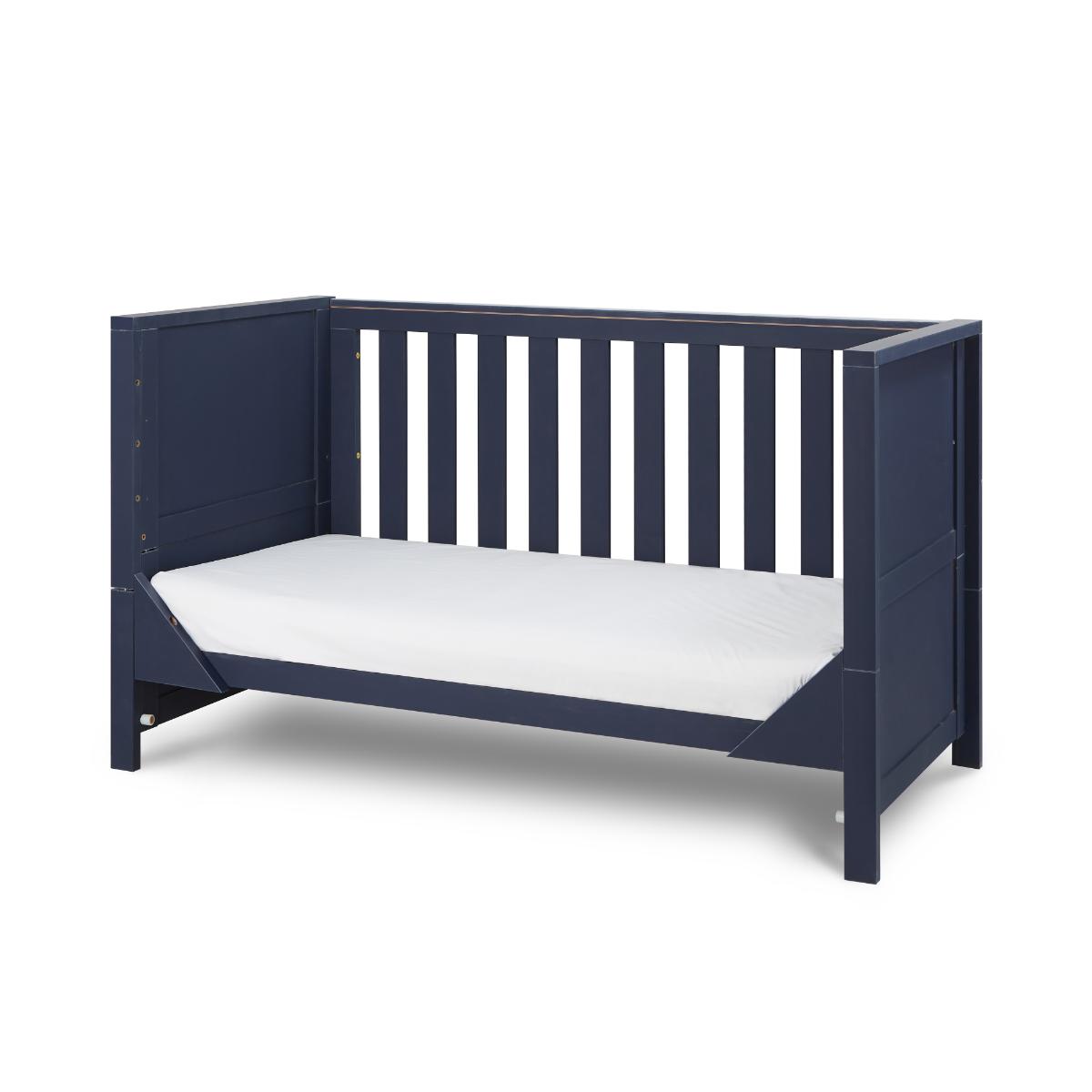 Tutti Bambini Grade B Tivoli Cot Bed - Navy Blue RRP £239
