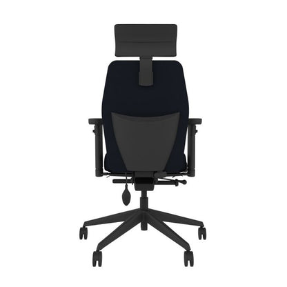 Posturite Grade B Positiv Plus Black Medium Back Ergonomic Office Chair RRP £1142