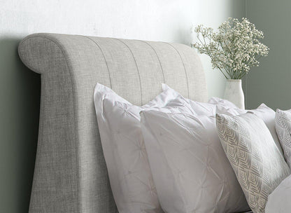 Dreams Grade B Lucia Sleepmotion 400i Silver Woven Single Adjustable Bed Frame RRP £1448